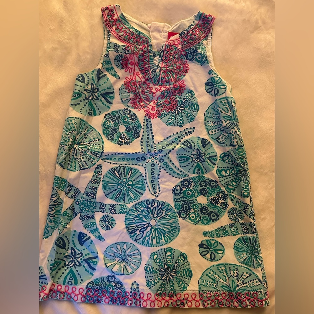 Lilly Pulitzer Kids Dress - Blue and Pink Floral